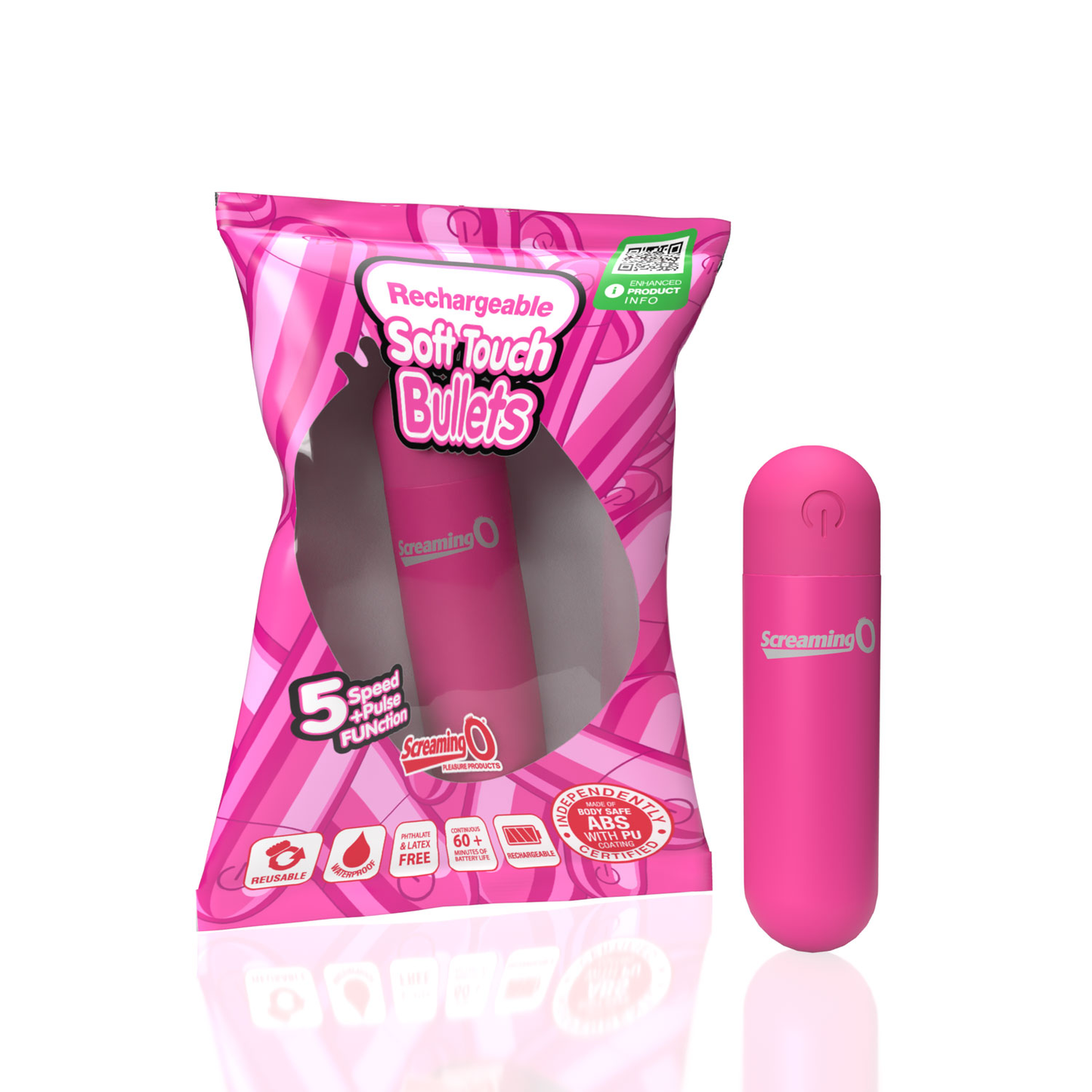 Soft Touch Rechargeable Bullet