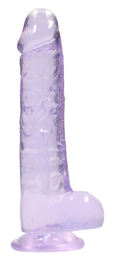 Real Rock Crystal Clear Realistic 8" Dildo