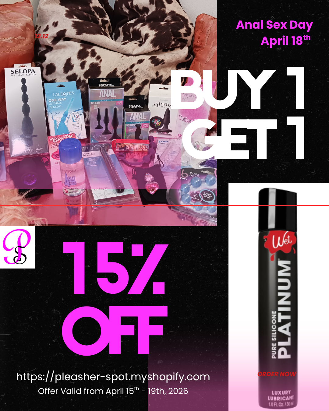 BOGO Anal Sex Day Promo 2026