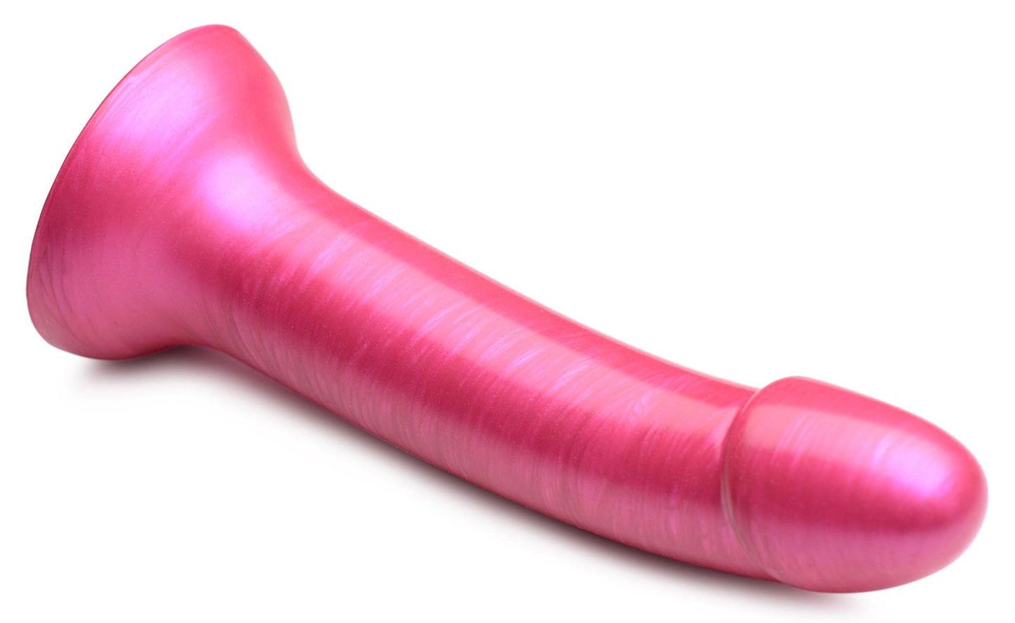 G-Tastic 7 inch Metallic Silicone Dildo
