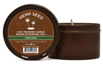 Hemp Seed 3 in 1 Wax Massage Candle