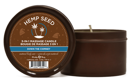 Hemp Seed 3 in 1 Wax Massage Candle