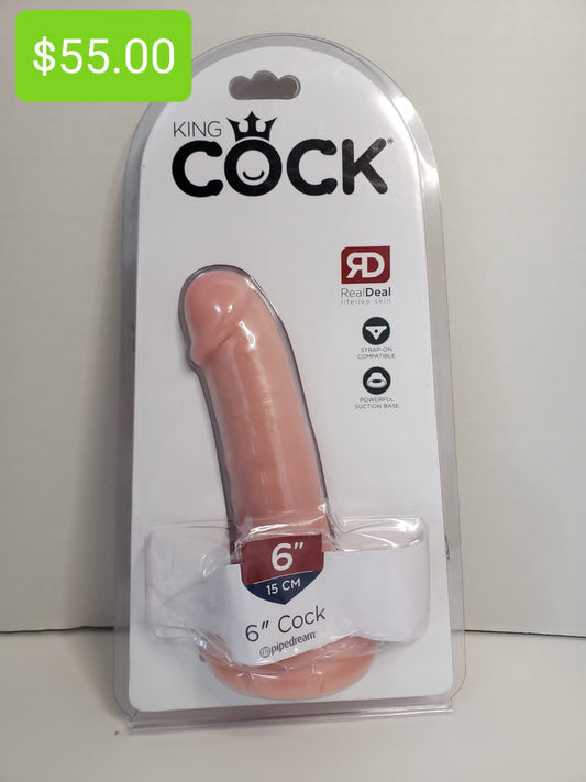 King Cock 6 inch Cock