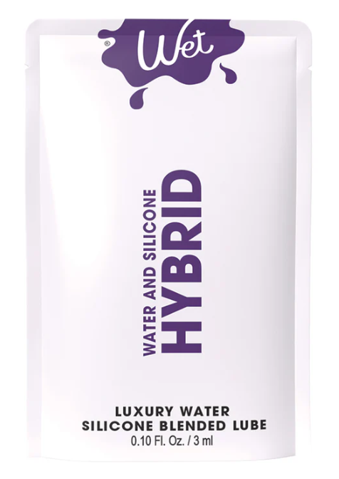 Wet Hybrid Luxury Water/silicone Blend Based Lubricant