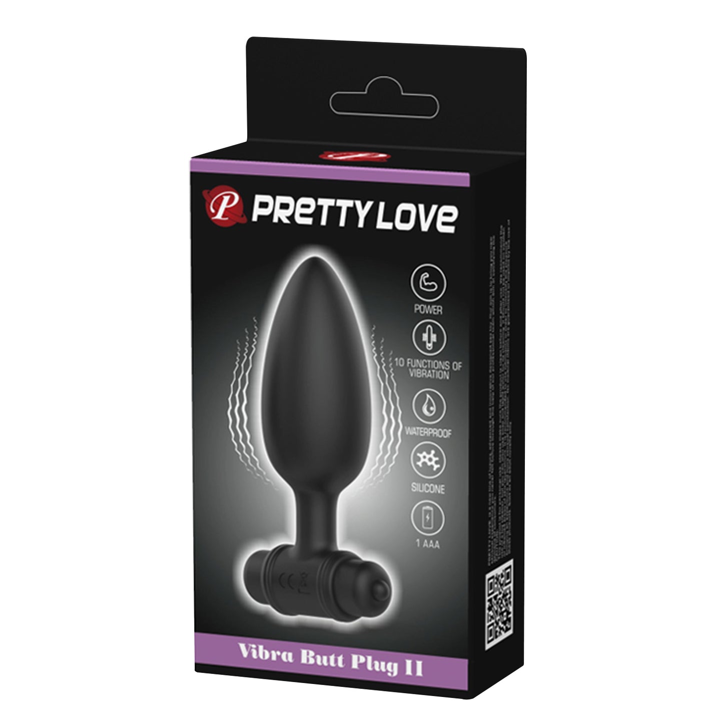 Pretty Love Vibra Butt Plug