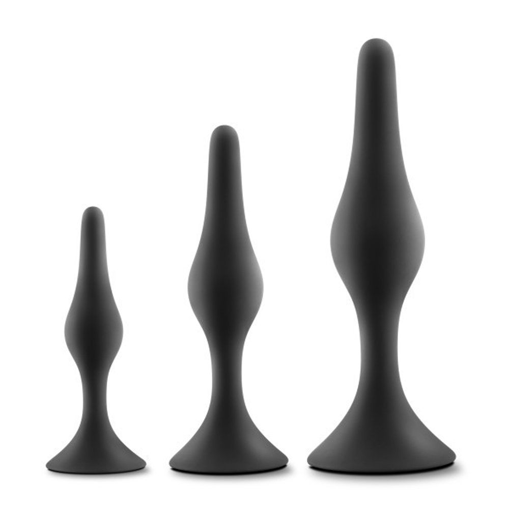 Anal Adventures Silicone Beginner Plug Kit