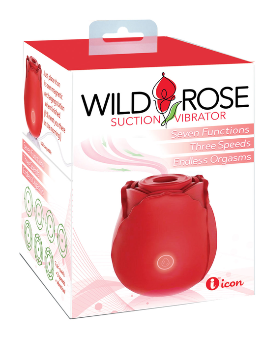 Wild Rose Suction Vibrator