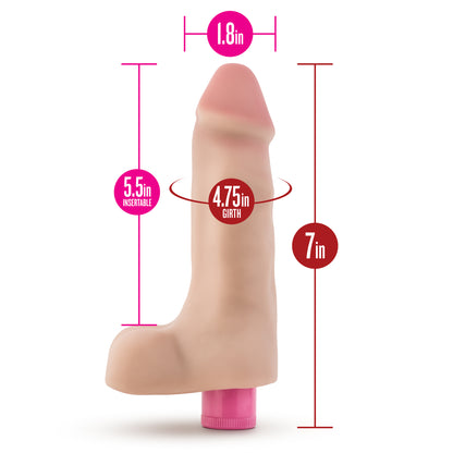 X5 Plus - 7 Inch Vibrating Cock
