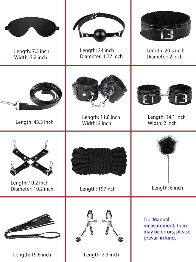 Sex Bondage BDSM  Kit