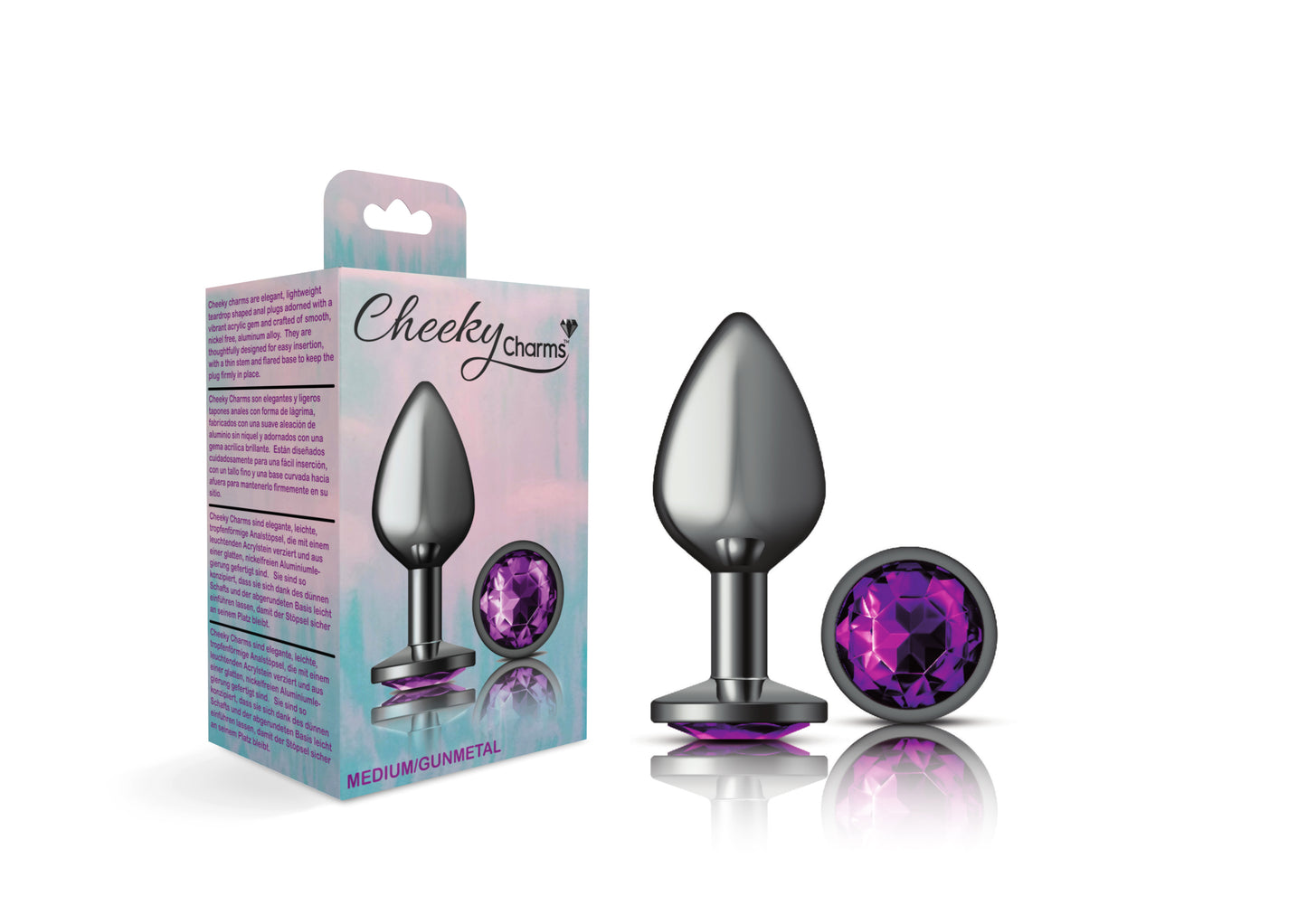 Cheeky Charms Metal Butt Plug