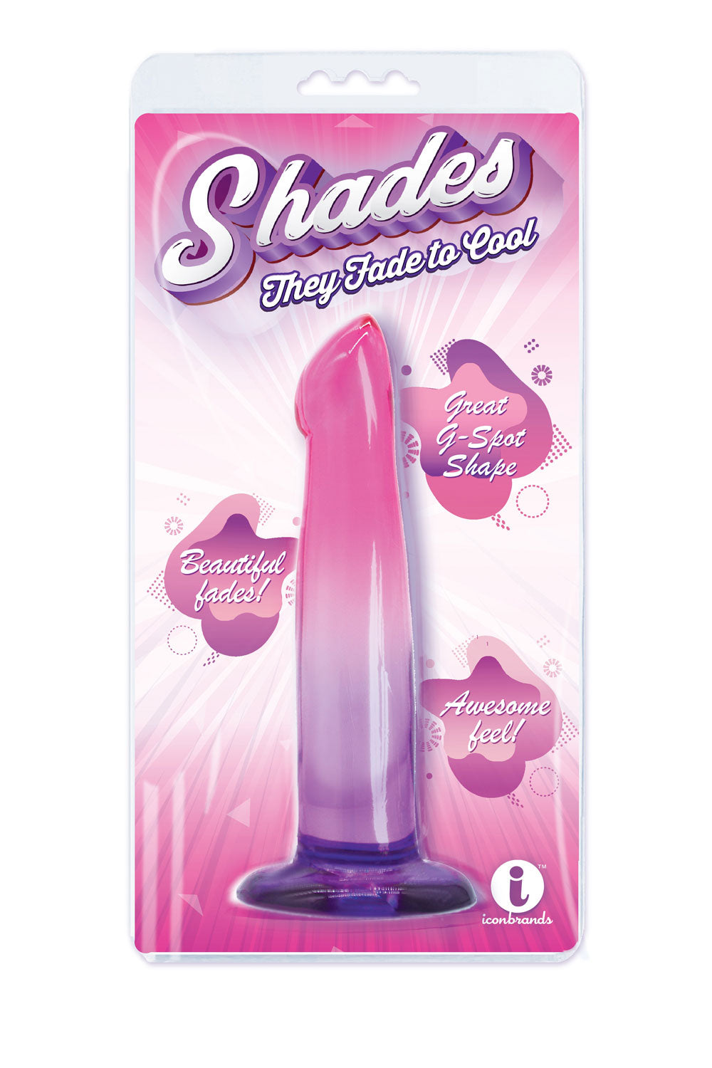 Shades 6.25" G-spot Gradient Dong