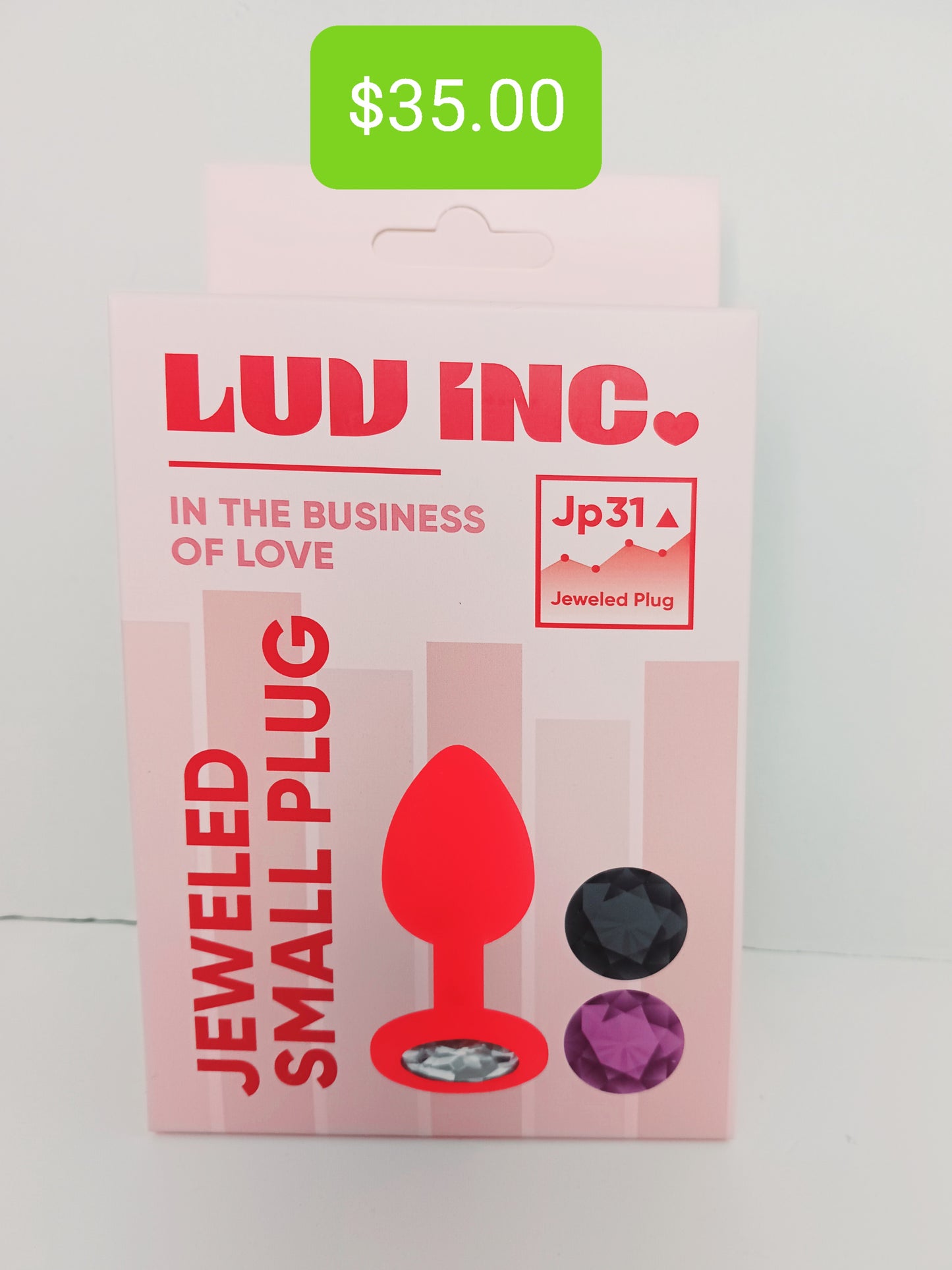 Luv Inc Jeweled Plug