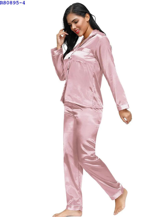 Long Satin PJs