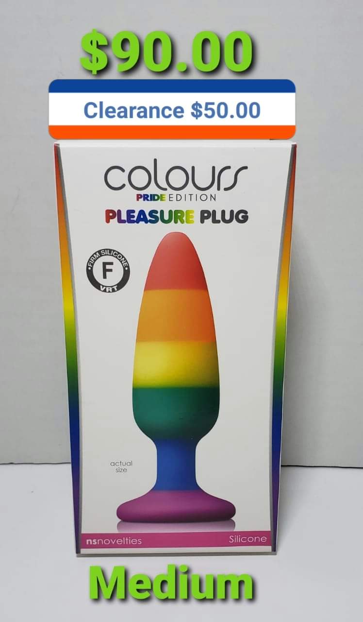 Colours Pleasure Plug - Pride Edition