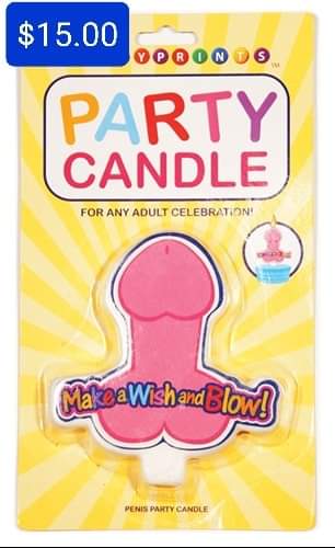 Party Pecker Candle