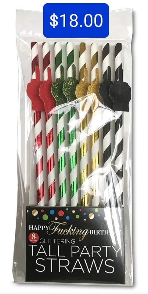 Middle Finger Straws