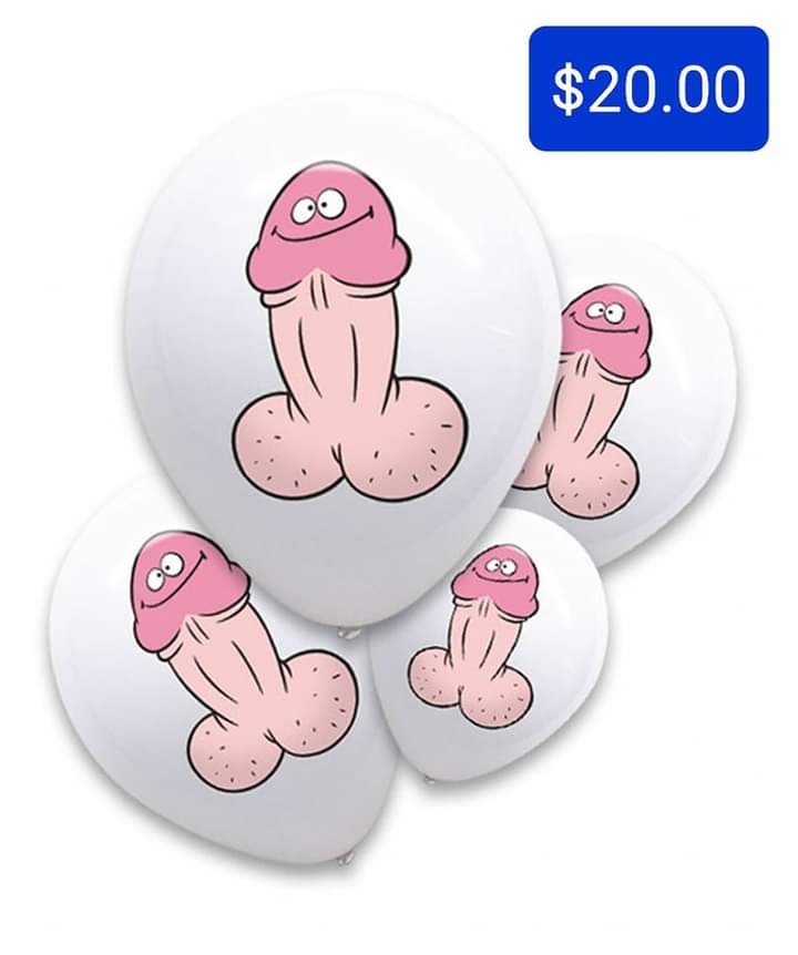 Pecker/Boobie Balloons