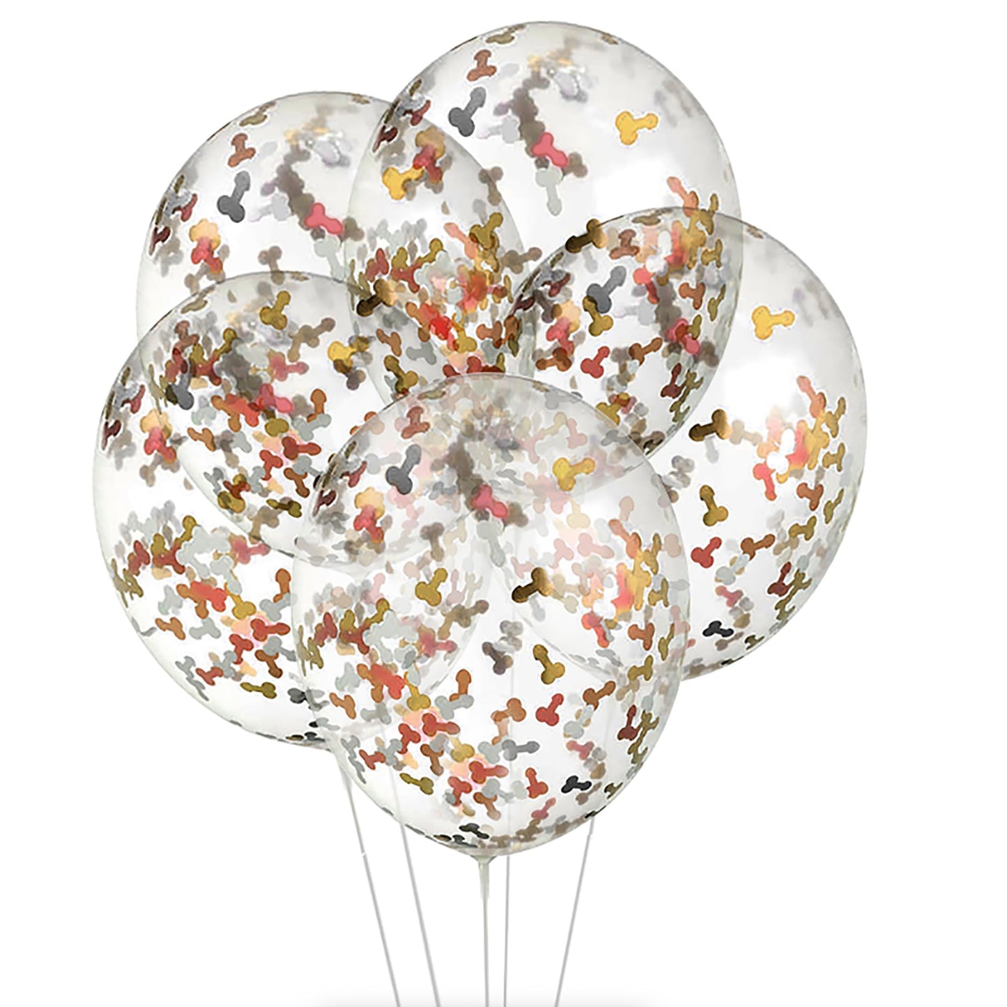 Gliterati Confetti Filled Balloons